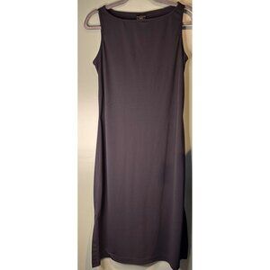 VTG Black Sleeveless Dress sz 10 Minimalist Elegant Black Dress darkfairy Y2k